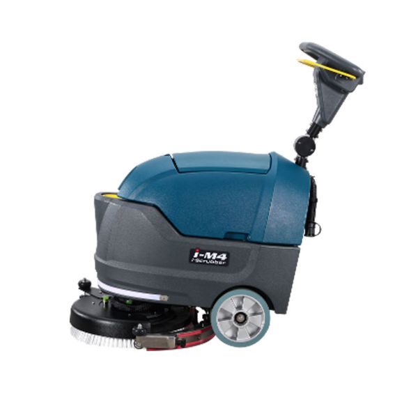 i-M4 Walk-behind Floor Scrubber – Compact & Rechargeable Floor Cleaning Machine