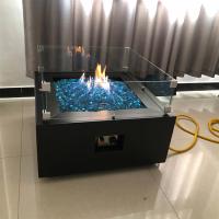 tanque de propano de Pit Retangular Fire Table With do fogo de 1.6ft dentro de 40000 BTU