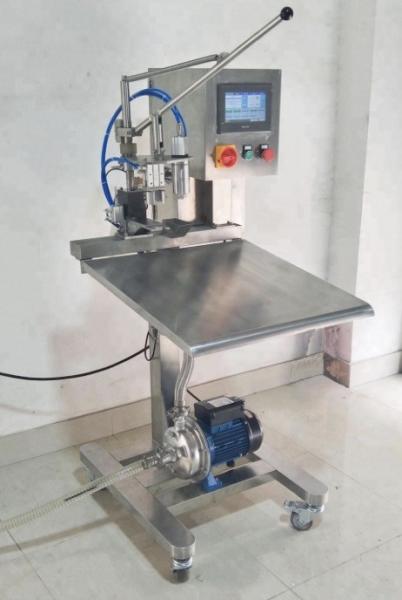 High Quality Semi-Automatic Non-Aseptic BIB Filling Machine For 1-25L Bag In Box Juice/Milk/Wine Filler With SUS 304/316