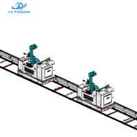 Véhicule de guidage par rail à haut rendement avec une capacité de charge de 1500 kg pour une manutention fiable des matériaux