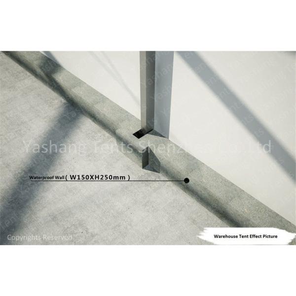 White Industrial Marquee Outdoor Warehouse Tents , Temporary Warehouse Structures