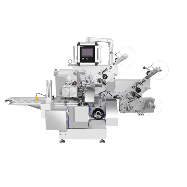 100pcs/Min Foil Lollipop Wrapping Machine 100ppm Chocolate Bar Wrapper Machine