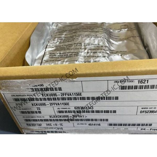 XCKU095-2FFVA1156E FPGA Kintex UltraScale con 67200 LABs/CLBs, 1176000 elementos lógicos y 60518400 bits de RAM