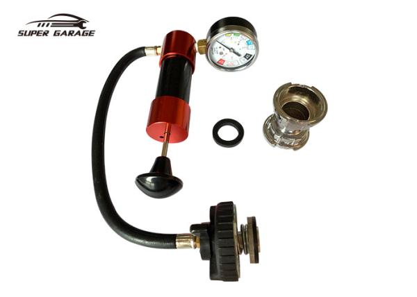 Durable Coolant Pressure Tester kits / Radiator Cap Test Kit 0-30Psi