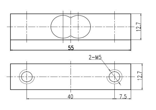 Миниатюрный датчик веса микрогрузовой ячейки 0,5 кг,1 кг,2 кг,5 кг,10 кг,20 кг SL-02