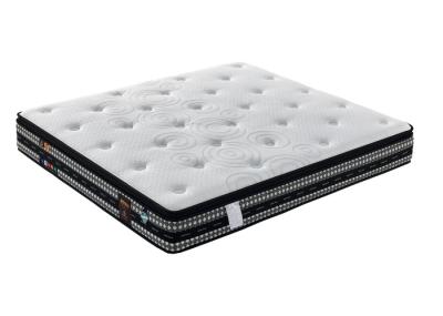 Dual Spring Mattress Mini Coils Pocket Spring Mattress Ice Silk Cooling Cover