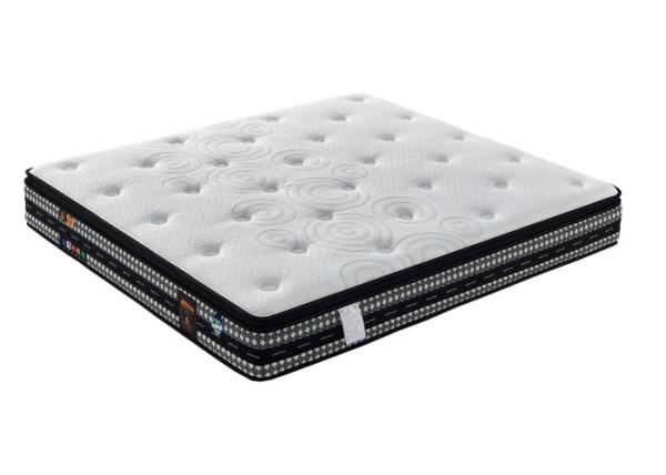 Dual Spring Mattress Mini Coils Pocket Spring Mattress Ice Silk Cooling Cover
