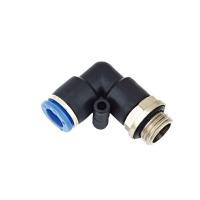 PL - Color del negro de la placa de níquel de la colocación de tubo neumático del codo del allanamiento del One Touch de G