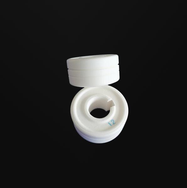 White alumina wire feeder welding ceramic