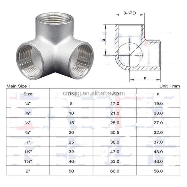 Casting Stainless Steel 304/316 1/2 NPT/BSP Female Thread 45 Elbow Pipe Fitting Connection Nipple for Homebrewing Technics