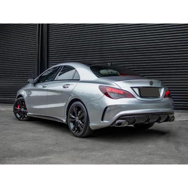 Car Side Skirts for Mercedes Benz CLA W117 Modified to C63 AMG Style 2013-2019 OEM Yes