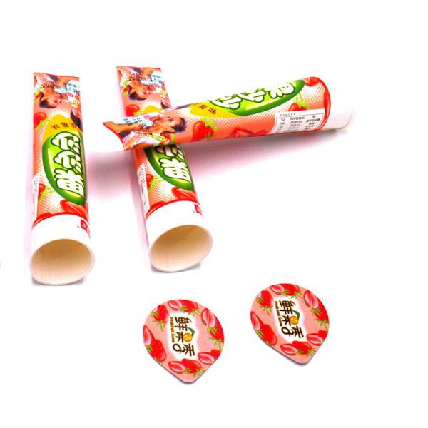 Oripack Aluminum Foil Lid Eco Friendly  Paper Cup Sealing 0.037mm Thickness