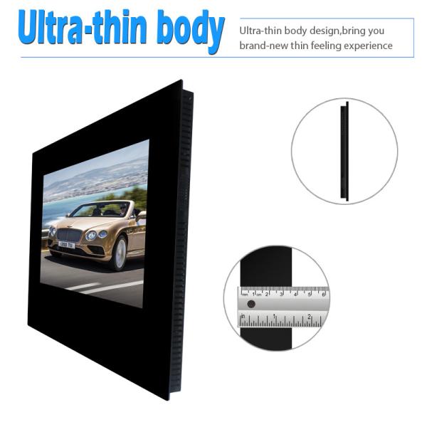 22 Inch Portable Wall Mount Lcd Display Metro Advertising Billboard Network Advertising Player