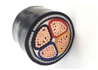 4 câble blindé isolé blindé de fil d'acier de conducteur d'en cuivre de cable électrique de la SWA de Sqmm du noyau 185 par XLPE/PVC