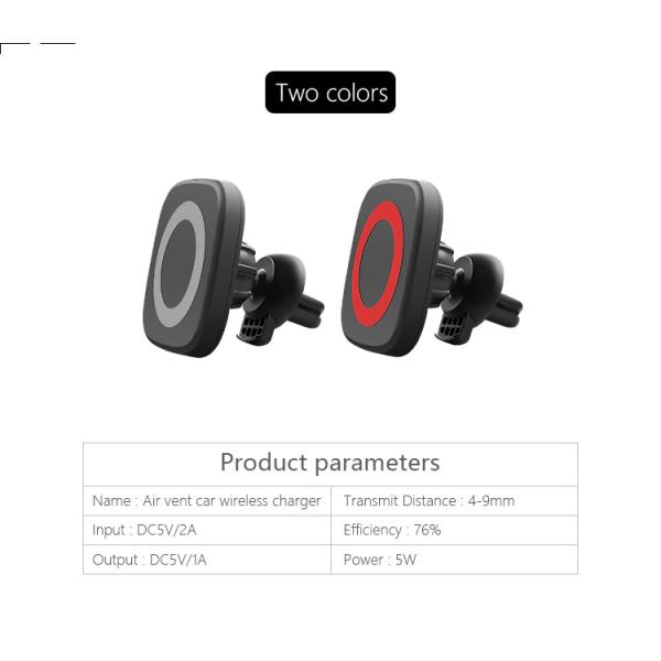 WIRELESS CAR CHARGER Magnetic QI car mount wireless charger for SAMSUNG iPhone any mobile phone 10W fast charging