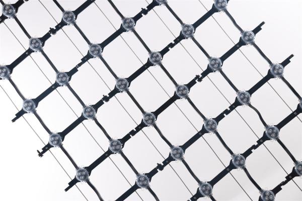 CE ROHS DC12V 75W RGB LED flexible Mesh Curtain Miracle Bean IP67
