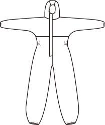 Plastic Disposable Protective Gowns / Disposable Body Suit Good Strength