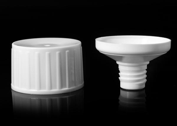 Cabeça redonda plástica do tubo 35mm para o limpador facial/tubo de creme macio cosmético da loção