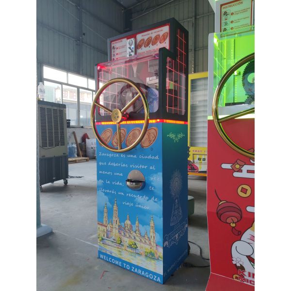 Commercial Heavy-Duty Metal Coin Press Machine Customizable Souvenir Coin Stamping Scenic Spots Museums Theme Parks English