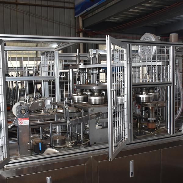 PLC Controlled Noodle Bowl Lid Thermoforming Machine DPJ-100