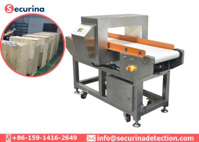 Detectores de metais ajustáveis da transformação de produtos alimentares da sensibilidade, equipamento do detector de metais do transporte