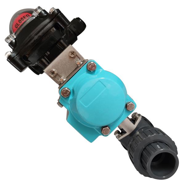 ПВХ пневматический шаровой клапан мягкие сидячие клапаны пневматический шаровый клапан