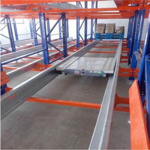 Powder Coating Surface Radio Shuttle Racking System Semi Automatic Storage