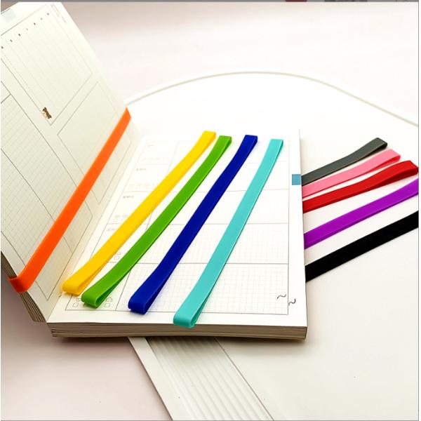 Silicone Rubber Gift Bow Wrapping Elastic Band for Easy Notebook Outdoor Gear Packing
