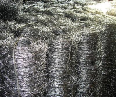 A torção dobro inoxidável do fio trançou a bobina BWG12xBWG12 do arame farpado de 12 calibres
