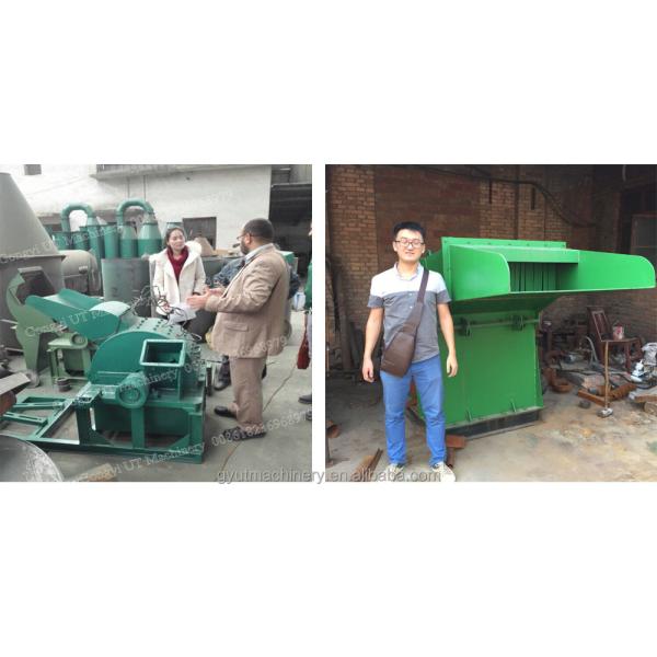 Сдавливание отходов древесины из биомассы с помощью деревянного бревна