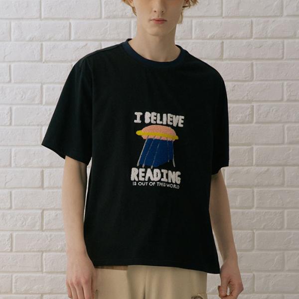 Boy / Mens Trendy T Shirts Patchwork Pattern Short Sleeve Fabric Weight 180 Grams