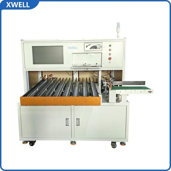Prismatic Battery Cell 8 Channels Automatic Lithium Ion Battery Pack Assembly Line