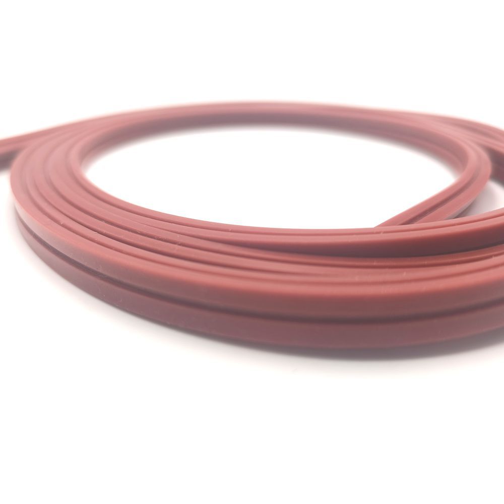 Customized Shape Extruded Profile 100 Meters EPDM Entry Door Weather Stripping