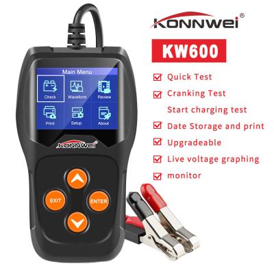 O apoio estável do verificador Kw600 da carga da bateria leu dados do tempo real 24 meses de garantia
