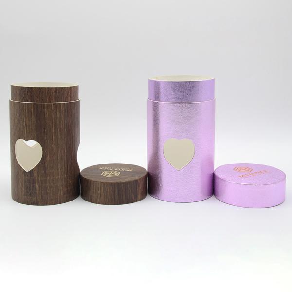 Custom Logo Creative Window Cardboard Packaging Tube For Apparel Clothing Packaging