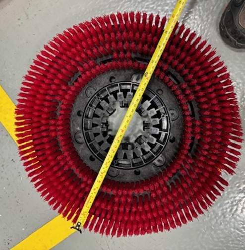 Pinceau de nettoyage de sol pour le nettoyage et machine à laver pour les pièces du matériel de nettoyage