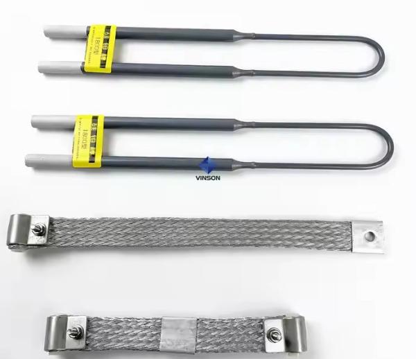 Silicon Carbide Electric Heating Elements Spiral Sic Heater U Shaped For Furnace 1400°C