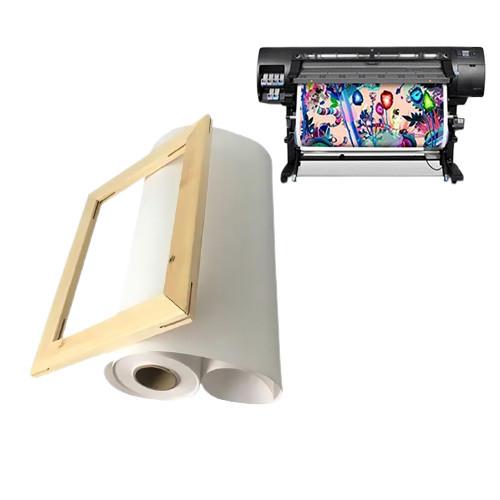 Aqueous Inkjet Polyester Canvas Rolls Matte For Large Format Printing
