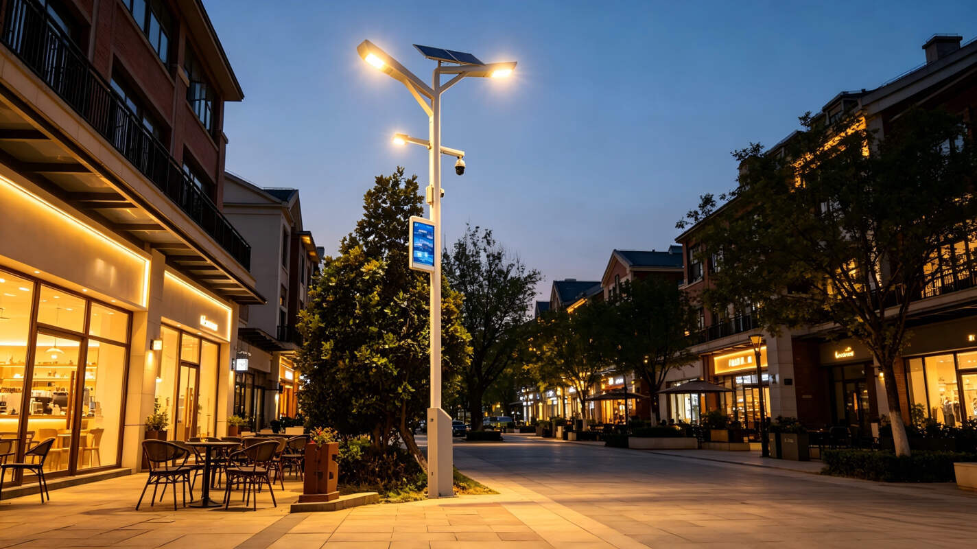 Smart Street Light Pole