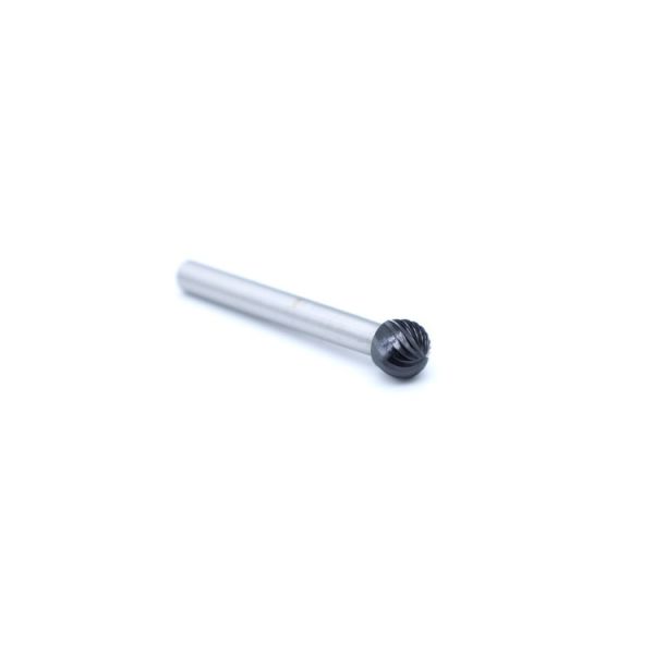 AlTiN Coated Single Cut Carbide Burr for Clean Finish on Metals