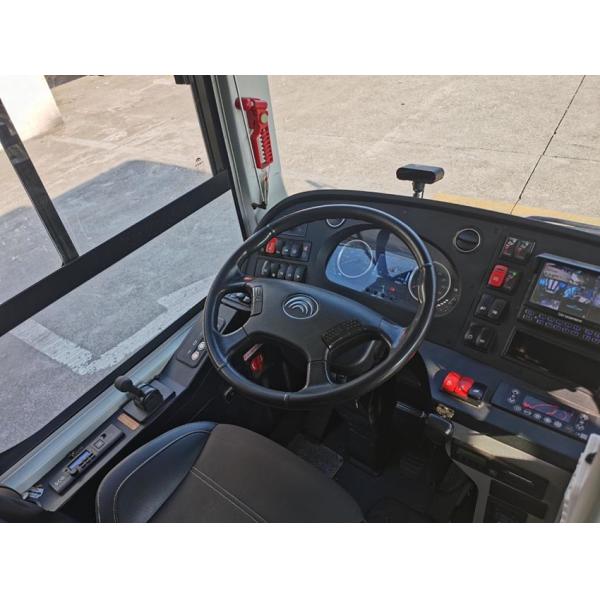 Electric City Bus 22-53seats Public Bus With Auto Transmission LHD Transit Bus