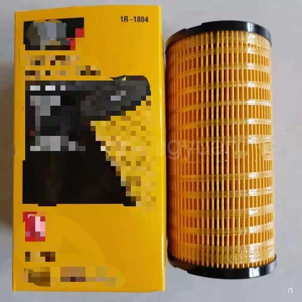 Customized Color OEM Acceptable Excavator Diesel Engine Parts Fuel Filter 1R1804 1R-1804