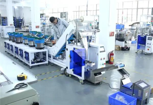 Automatic Plastic Pouch Packing Machine For Screw Hardware Accessories
