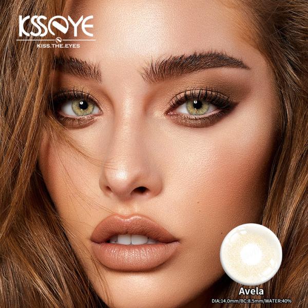 KSSEYE Lightly Tinted Daily Colored Contacts For Cosplay Costume Wedding