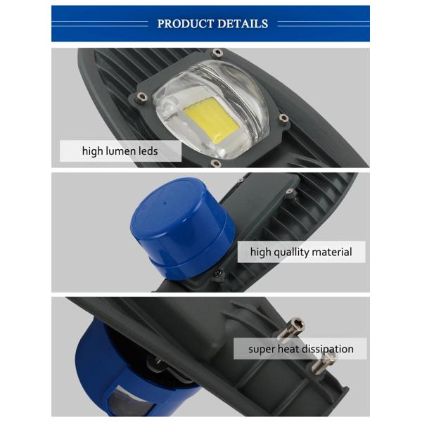 Automatic Inductor Outdoor LED Street Lights With Light Sensor , 20w LED Street Light