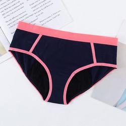 Cotton Spandex Period Panties Underwear Plain Dyed MidRise Maternity Period Underwear