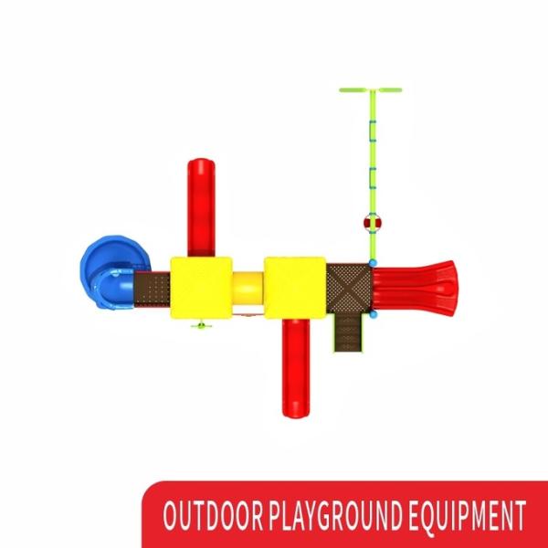 Игровое оборудование для детей на открытом воздухе ISO14001 для общественных станций