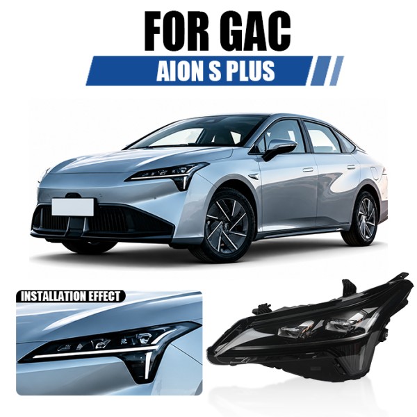 3C certified/E-Mark / DOT Engineering Plastic Front Headlight For GAC AION S Plus up to 50,000 hours 7210001ARD0800