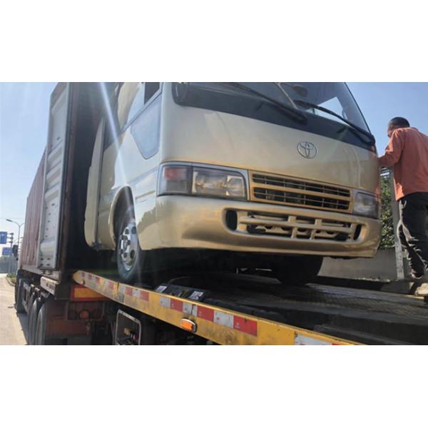 23 Passenger Used Toyota Coaster 6 Speed Automatic Gearbox With Good Light Transmission