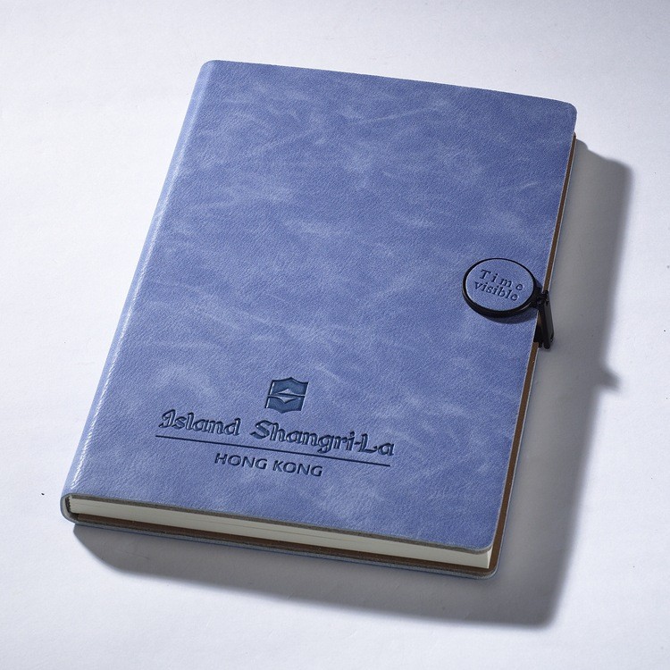 128гм Мат арт-бумага Интерьер Custom Luxury PU Leather Embossing Notebooks для офсетной печати CMYK
